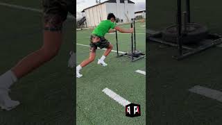 Sled work is great for speed amp explosiveness [upl. by Yetty]