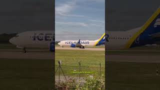 Icelandair takeoff 3924 [upl. by Granlund]