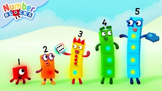 Colourful Math  Full Episodes  Learn to Count  Numberblocks [upl. by Asyram561]