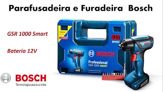 Parafusadeira e Furadeira Bosch GSR 1000 [upl. by Stormie898]