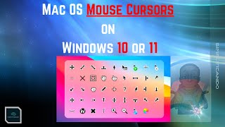 Tuto  Get Mac OS Mouse Cursors on Windows 10 and 11 [upl. by Cori537]