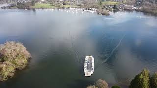 Lake Windermere amp Lake District  View from the sky [upl. by Noterb]