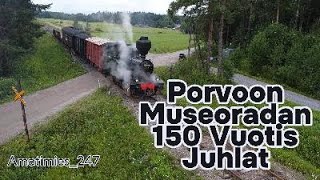 PorvooKerava Museo junaradan 150 vuotis juhlat [upl. by Aztilem]