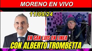 EN VIVO🔴 Guillermo Moreno con ALBERT TROMEBTTA [upl. by Noffets]