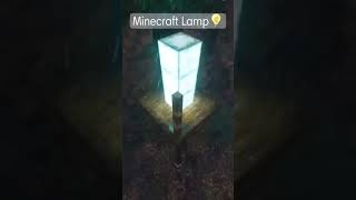 Costruisco una Lampada Realistica in Minecraft 💡✨ Tutorial Dettagliato [upl. by Ellon]