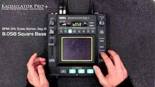 KORG KAOSSILATOR PRO  New Demonstration  House [upl. by Thamora]