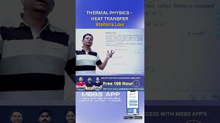 Stefan’s Law Explained in Hindi neet physics thermalphysics [upl. by Nwadal711]