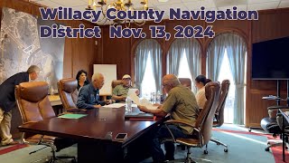 Willacy County Navigation District Board Meeting November 13 2024 Port Mansfield Tx [upl. by Llovera]