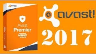 Baixar e instalar AVAST PREMIER 2017 licença até 2026 [upl. by Hanfurd]