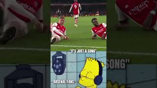 here we go saka and Emile Smith rowe its not just a song football arsenal viral saka [upl. by Joell18]