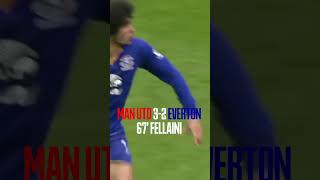 Incredible 44 GOAL FEST at Old Trafford 😵‍💫 shorts premierleague goals everton mufc [upl. by Yalcrab612]