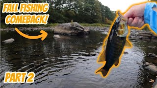 RETURN to the Casselman River Part 2 Wade River Fishing and Exploring for Smallmouth Bass [upl. by Esiole]