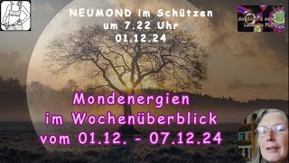 Mondenergien im Wochenüberblick vom 0112  071224 [upl. by Cinom]