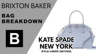 Kate Spade New York Kyla Large Satchel [upl. by Amaj442]