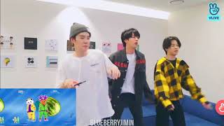 BTS dancing to “Con Calma” by Daddy Yankee [upl. by Orel]