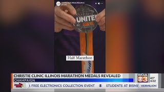 Illinois Marathon reveals medals for 2024 race weekend [upl. by Ellyn138]