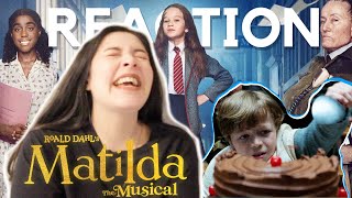 Is this my favorite MATILDA Movie  Matilda the Musical REACTION  First Time Watching [upl. by Yraunaj]