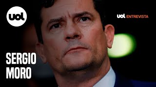 Sergio Moro fala de Lula Bolsonaro eleições Lava Jato e mais  UOL Entrevista 25042022 [upl. by Chee400]