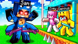 DUISTERE SAM vs VEILIGSTE HUIS Minecraft [upl. by Purcell]