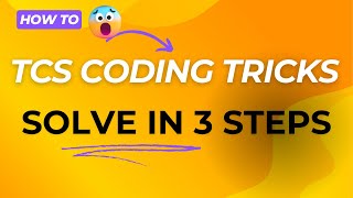 TCS NQT CODING Tricks  Rotate Array  Solve In Just 30 second [upl. by Jarrad]