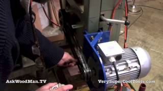 Bandsaw Motor Upgrade 1418 [upl. by Eisinger791]