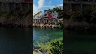 Playa Angosta Acapulco travel 2024 beach playa viralvideo viralshort fyp acapulco marine [upl. by Eelrahc]