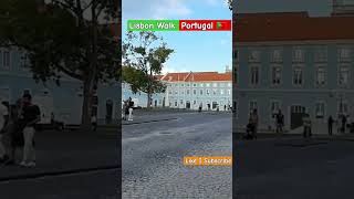 Lisbon Portugal street walk I Lisbon Street walk I Portugal street walk short shortsviralvideo [upl. by Laverna]