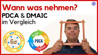 DMAIC vs PDCA  was ist besser [upl. by Mcnally]