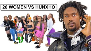 20 WOMEN VS 1 RAPPER  HUNXHO [upl. by Allemahs]