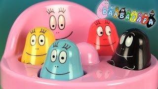 Barbapapa Apprendre les formes et couleurs Trieur de formes interactif Jouets pour bébé [upl. by Reffineg574]