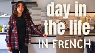 A day in my life in French with subtitles [upl. by Retsam502]