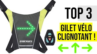 TOP 3  Meilleur Gilet Clignotant Vélo LED 2022 [upl. by Matt]