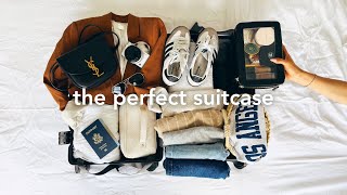 Packing a CARRY ON Suitcase like a PRO ✈️ the best way to pack a suitcase for travel 2024 [upl. by Milks]