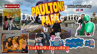 Post birthday outing to Paultons park Home of Peppa pig Day in the life vlog Uk dayinthelife [upl. by Vidovic]