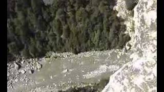 Via Ferrata One Minute Rois Mages Aussois France [upl. by Attenwad]