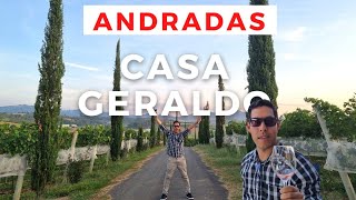 SENSACIONAL ENTRAMOS NA VINÍCOLA CASA GERALDO EM ANDRADAS [upl. by Nuavahs]