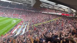 Liverpool fans at Old Trafford  Manchester United vs Liverpool [upl. by Eniarral]