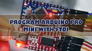 How to program Arduino Pro Mini with FT232RL FTDI USB To TTL Serial Converter Adapter Module [upl. by Eloccin271]