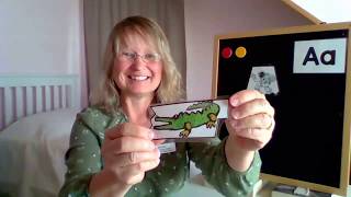 Letter A Phonemic Awareness Activities and Syllable Clapping [upl. by Rawna]