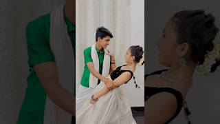 Wait for the transition ✨❤️🙈🥰 VasanthDancer transition trending shorts viral couple [upl. by Agna]