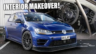 Installing MORE CUSTOM Interior Modifications to my MK7 Golf R [upl. by Antonina]