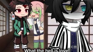 What the hell is love  Gacha trend  Demon Slayer  Not Mitsuri and Tanjiro ship [upl. by Pickens]