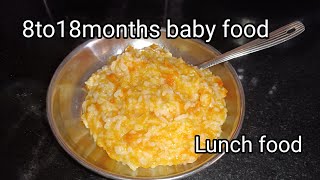 8to18months old baby foodcarrot potato rice [upl. by Agneta183]