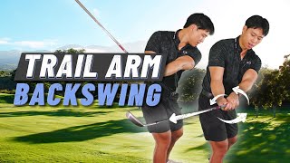 TRAIL ARM MOVEMENT BACKSWING [upl. by Leelaj437]