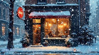 Relaxing Snowy Day In The City 8  Snowstorm Sounds [upl. by Lock]