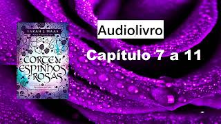 Audiolivro  Audiobook  Livro 1  Corte de Espinhos e Rosas ACOTAR  Cap 7 a 11 [upl. by Aromat]