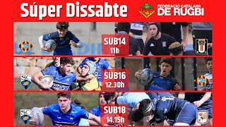 Final Primera Catalana S14 S16 S18 Rugby Masculí 2022 [upl. by Alix]