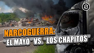 Se enfrentan narcos en Culiacán Sinaloa quotMayizaquot vs quotChapitosquot  Reportaje [upl. by Einohpets807]