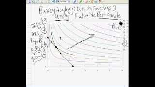 Utility 3 Maximizing Utility with Budget Constraint [upl. by Ozmo]