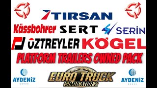 Platform Trailer Owned Pack v11 [upl. by Eindys446]